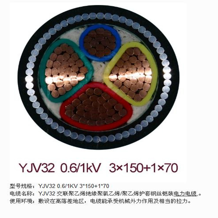WFYS-YJY防蚁鼠聚烯烃护套电力电缆