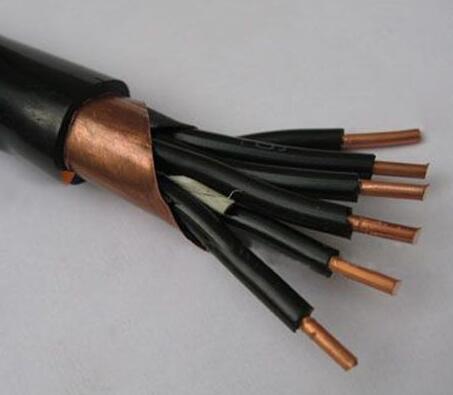 铜带绕包屏蔽电缆 ZA-NA-KYJVRP2 耐火软电缆